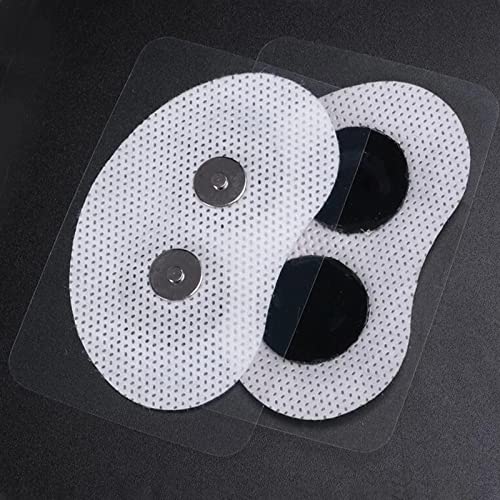 TOGEPP Leitfähige Streifenaufkleber mit Magnetverschluss, Selbstklebende Pads, Gelelektrodenpad for intelligentes Anti-Schlaf-Stopp-Schnarchgerät, Schnarchkreis(40PCS) von TOGEPP