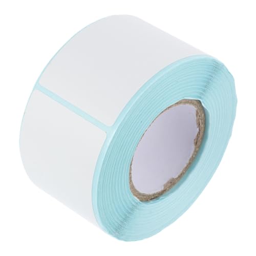 TOGEVAL 1 Rolle Barcode Druckpapier Selbstklebende Etiketten Kleine Thermoetiketten Thermoetikettenaufkleber Versandetiketten Selbstklebeetiketten Thermodrucker Etikettenaufkleber von TOGEVAL