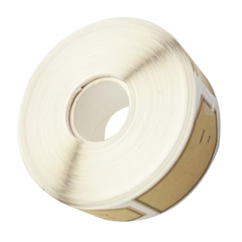 TOGEVAL 1 Rolle Braune Selbstklebende Etiketten Roll Aufkleber für DIY Projekte Beschriftungen und Dekorationen für Marmeladengläser und Bastelarbeiten von TOGEVAL