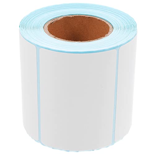 TOGEVAL 1 Rolle Thermopapier Adressetiketten Selbstklebende Versandetiketten für Büro und Zuhause Wasserfest Ablösbar Kompatibel mit Thermodruckern von TOGEVAL