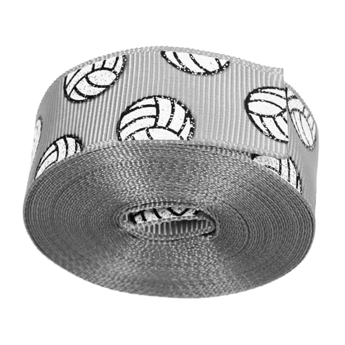TOGEVAL 1 Rolle Volleyball Themen Ribbon für DIY Projekte Roll Geschenkverpackungsband Hochwertiges für Haarschleifen Hochzeitsdekoration und Bastelarbeiten TOGEVAL 1 Rolle Volleyball Themen Ribbon für DIY Projekte Roll Geschenkverpackungsband Hochwertiges für Haarschleifen Hochzeitsdekoration und Bastelarbeiten von TOGEVAL