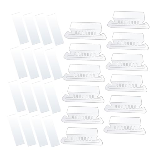 TOGEVAL 1 Satz Ordnerregister mit Etiketten Transparente PVC Label für Hängende Aktenordner Praktische Trennstreifen für Büro und Organisation TOGEVAL 1 Satz Ordnerregister mit Etiketten Transparente PVC Label für Hängende Aktenordner Praktische Trennstreifen für Büro und Organisation von TOGEVAL