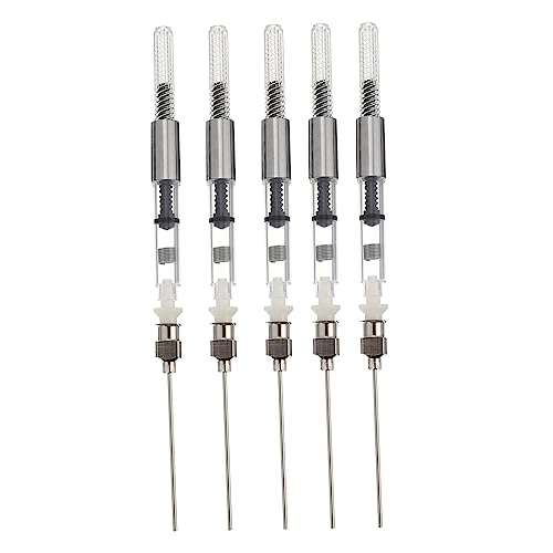 TOGEVAL 1 Satz Tintenauffüllhilfe für Füllfederhalter Tintensauger Set für Schüler und Lehrer Ergonomisches Design Einfach zu Bedienen Silberfarben TOGEVAL 1 Satz Tintenauffüllhilfe für Füllfederhalter Tintensauger Set für Schüler und Lehrer Ergonomisches Design Einfach zu Bedienen Silberfarben von TOGEVAL