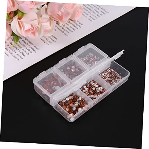 TOGEVAL 1 Schachtel Bunte Strasssteine Box Nagelkunst Dekoration Maniküre Zubehör Teilig Flachboden Nagelsteine für Frauen DIY Nail Art TOGEVAL 1 Schachtel Bunte Strasssteine Box Nagelkunst Dekoration Maniküre Zubehör Teilig Flachboden Nagelsteine für Frauen DIY Nail Art von TOGEVAL