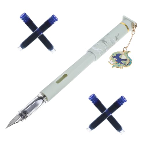TOGEVAL 1 Set Antikes Stiftset, Nachfüllstifte Für Schilder, Metallstift Mit Feiner Spitze, Geschäftsstifte, Füllfederhalter, Geschäftsgeschenk Stift, Mehrzweck Schilderstifte, von TOGEVAL