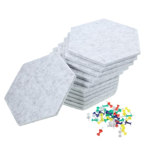 TOGEVAL 1 Set Büro Pinnwand, Anzeigetafel, Filztafel, Wand Büro Bulletin Matte, Filzmatte Für Wand, Pinnwand Wandschutz, Filzfliesen Für Wand, Erinnerungstafel von TOGEVAL