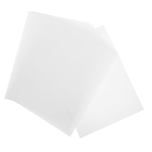 TOGEVAL 10 Blatt PVC Druckmaterial Mattes Bedruckbares Material für Kreative Projekte Kompatibel mit Laserdruckern für Scrapbooking und DIY Gestaltung von TOGEVAL