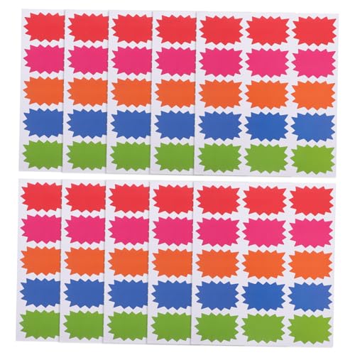 TOGEVAL 10 Blatt Preisaufkleber Verkaufsaufkleber für Einzelhandelsgeschäfte aufkleber für den flohmarkt Aufkleber mit Garagenverkaufspreisen Verkaufsschilder pp synthetisches Papier TOGEVAL 10 Blatt Preisaufkleber Verkaufsaufkleber für Einzelhandelsgeschäfte aufkleber für den flohmarkt Aufkleber mit Garagenverkaufspreisen Verkaufsschilder pp synthetisches Papier von TOGEVAL