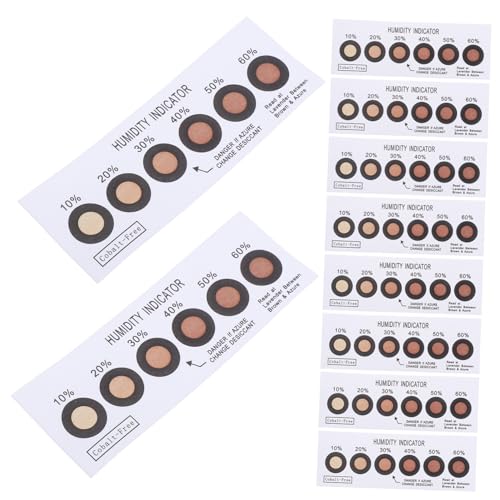 TOGEVAL 10 Stück Kleine Feuchtigkeitsanzeigekarten mit Smd technologie Wiederverwendbare Pcb Feuchtigkeitsmesser Visuelle Anzeige von Blau zu Präzise Luftfeuchtigkeitsmessung für Zuhause TOGEVAL 10 Stück Kleine Feuchtigkeitsanzeigekarten mit Smd technologie Wiederverwendbare Pcb Feuchtigkeitsmesser Visuelle Anzeige von Blau zu Präzise Luftfeuchtigkeitsmessung für Zuhause von TOGEVAL