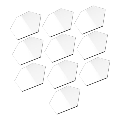 TOGEVAL 10 Stück Sechseckige Acryl Sitzplatzkarten Blanko Platzkarten für Hochzeit Party Gästekarten Tischdekoration Multipurpose Location Cards TOGEVAL 10 Stück Sechseckige Acryl Sitzplatzkarten Blanko Platzkarten für Hochzeit Party Gästekarten Tischdekoration Multipurpose Location Cards von TOGEVAL