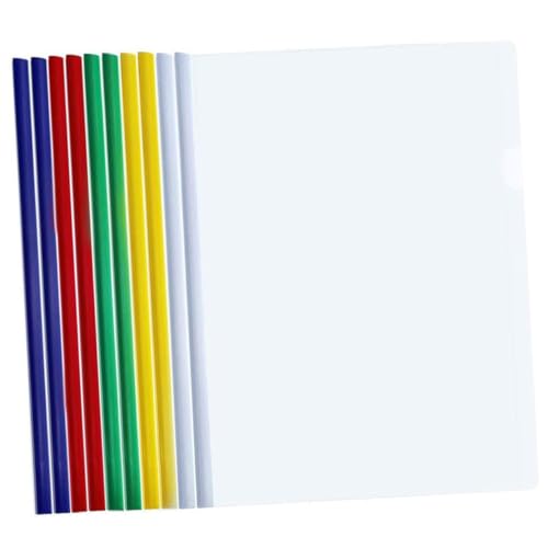 TOGEVAL 10 Stück Teiliges Kunststoff Ordner mit Ziehstange Transparente Aktenordner mit Schiebestab Große Kapazität Dokumentenmappe für Büro Schule und Zuhause zur Sicheren Papierablage TOGEVAL 10 Stück Teiliges Kunststoff Ordner mit Ziehstange Transparente Aktenordner mit Schiebestab Große Kapazität Dokumentenmappe für Büro Schule und Zuhause zur Sicheren Papierablage von TOGEVAL