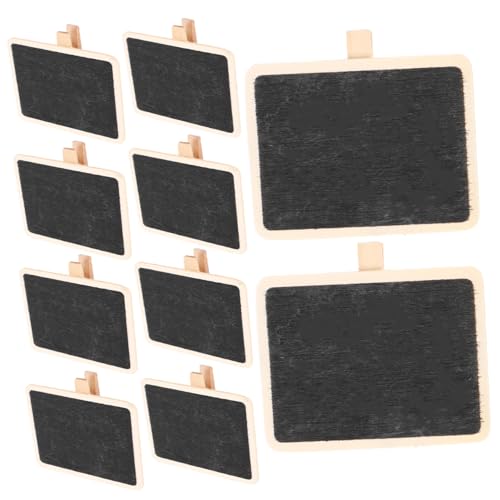 TOGEVAL 10 Stück Teiliges Mini Holz Klemmbrett Kreative Kleine Schiefertafeln mit Clips zum Beschriften von Notizen Fotos und Nachrichten Dekorativ und Funktional für Büro und Zuhause TOGEVAL 10 Stück Teiliges Mini Holz Klemmbrett Kreative Kleine Schiefertafeln mit Clips zum Beschriften von Notizen Fotos und Nachrichten Dekorativ und Funktional für Büro und Zuhause von TOGEVAL
