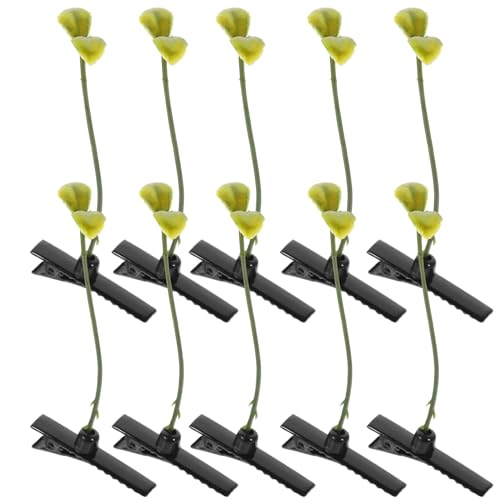 TOGEVAL 10 Stück Teiliges Süße Pflanzen haarspangen Leichte Stabile Bohnenkeim haarnadeln für Frauen Niedliche Cosplay haarschmuck Dekorative Clips für Weihnachten Bühne Alltag TOGEVAL 10 Stück Teiliges Süße Pflanzen haarspangen Leichte Stabile Bohnenkeim haarnadeln für Frauen Niedliche Cosplay haarschmuck Dekorative Clips für Weihnachten Bühne Alltag von TOGEVAL