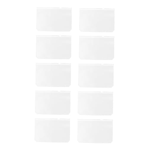 TOGEVAL 10 Stück Teiliges Transparente PVC Dokumententaschen mit Reißverschluss Wasserfest Strapazierfähig Klare Aufbewahrungstaschen für Lose Organisationslösung für Büro und Zuhause TOGEVAL 10 Stück Teiliges Transparente PVC Dokumententaschen mit Reißverschluss Wasserfest Strapazierfähig Klare Aufbewahrungstaschen für Lose Organisationslösung für Büro und Zuhause von TOGEVAL