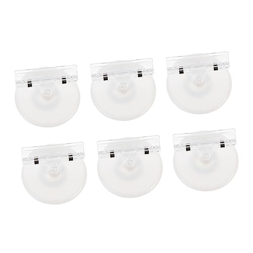 TOGEVAL 10 Stück Teiliges Werbeclip Runde Doppelseitige Preisschildhalter Praktischer Etikettenhalter für Regal und Werbedisplays im Supermarkt und Geschäft TOGEVAL 10 Stück Teiliges Werbeclip Runde Doppelseitige Preisschildhalter Praktischer Etikettenhalter für Regal und Werbedisplays im Supermarkt und Geschäft von TOGEVAL