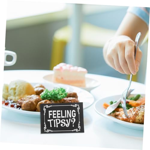 TOGEVAL 10 Stück Wasserdichte Feeling Tipsy Sticker Dekorative Aufkleber für Bar Restaurant Selbstklebende Etiketten für Kellner und Barkeeper Robust gegen Feuchtigkeit Stilvolles Design TOGEVAL 10 Stück Wasserdichte Feeling Tipsy Sticker Dekorative Aufkleber für Bar Restaurant Selbstklebende Etiketten für Kellner und Barkeeper Robust gegen Feuchtigkeit Stilvolles Design von TOGEVAL