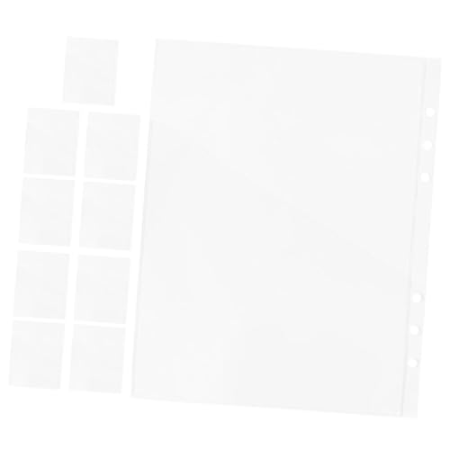 TOGEVAL 10 Stück transparente Aufbewahrungstasche Schräge Aufbewahrungstasche im A5-Format a5 Aufbewahrungstasche Ordner mit Taschen und Löchern Lose Blattbinderbeutel Gutscheinbinder PVC TOGEVAL 10 Stück transparente Aufbewahrungstasche Schräge Aufbewahrungstasche im A5-Format a5 Aufbewahrungstasche Ordner mit Taschen und Löchern Lose Blattbinderbeutel Gutscheinbinder PVC von TOGEVAL
