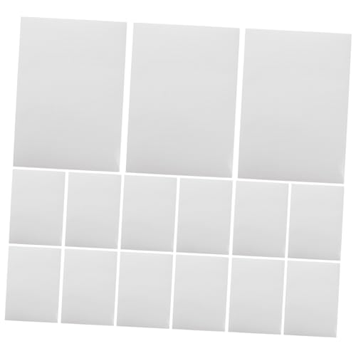 TOGEVAL 100 Blatt Bedruckbare Selbstklebende Etiketten Stickerpapier für Drucker für Büro Schule und DIY Projekte Markieren und Organisieren von TOGEVAL