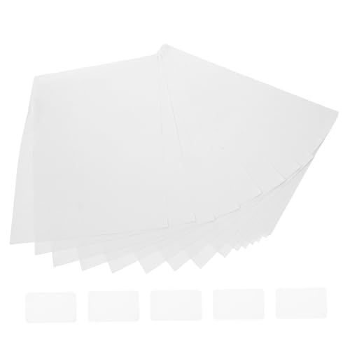 TOGEVAL 100 Blatt Selbstklebende Etiketten Labels pro Blatt Weiße Matte Papieretiketten mit Starker Haftung für Beschriftung Versand Lagerverwaltung Vielseitig für Büro und TOGEVAL 100 Blatt Selbstklebende Etiketten Labels pro Blatt Weiße Matte Papieretiketten mit Starker Haftung für Beschriftung Versand Lagerverwaltung Vielseitig für Büro und von TOGEVAL