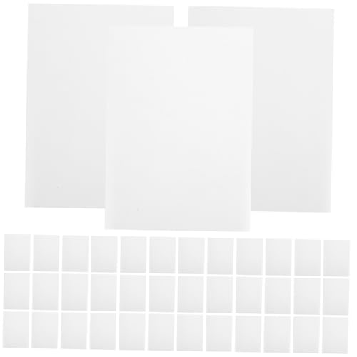 TOGEVAL 100 Blatt Selbstklebendes Fotopapier Glänzendes Fotopapier für Farbdrucker Tintenstrahl und Laserdrucker für Fotos Bastelprojekte und Tägliche Nutzung von TOGEVAL