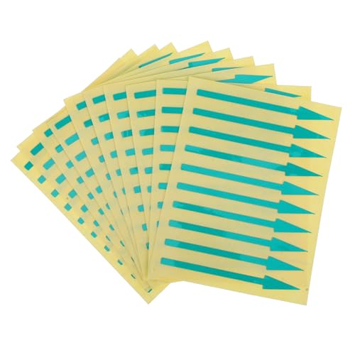 TOGEVAL 100 Stück Aufkleber für Instrumententafeln Wasserfest Selbstklebend Feuchtigkeitsbeständig Präzise Richtungshinweise Einfach Anzubringen für Messgeräte und Armaturenbrettanzeigen TOGEVAL 100 Stück Aufkleber für Instrumententafeln Wasserfest Selbstklebend Feuchtigkeitsbeständig Präzise Richtungshinweise Einfach Anzubringen für Messgeräte und Armaturenbrettanzeigen von TOGEVAL