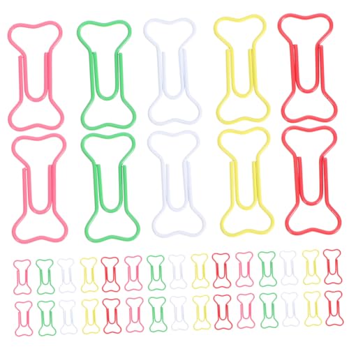 TOGEVAL 100 Stück Bunte Metall Büroklammern in Knochenform Lustige Lesezeichen Clips mit Aufbewahrungsbox Kreative Papierhalter für Büro Schule Notizbücher Dokumentenorganisation TOGEVAL 100 Stück Bunte Metall Büroklammern in Knochenform Lustige Lesezeichen Clips mit Aufbewahrungsbox Kreative Papierhalter für Büro Schule Notizbücher Dokumentenorganisation von TOGEVAL