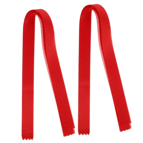 TOGEVAL 100 Stück Rotes Satinband Blanko Wünschstreifen für Diy Bastelprojekte Hochzeiten Feiern und Dekorationen Langlebiges Material Kreative Gestaltungsmöglichkeiten TOGEVAL 100 Stück Rotes Satinband Blanko Wünschstreifen für Diy Bastelprojekte Hochzeiten Feiern und Dekorationen Langlebiges Material Kreative Gestaltungsmöglichkeiten von TOGEVAL