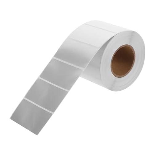TOGEVAL 1000 Stück Silberne Selbstklebende Etiketten Bedruckbar Für Versand Büro Adressaufkleber Vielseitig Für Drucker Stickerpapier Lesbar Langlebig TOGEVAL 1000 Stück Silberne Selbstklebende Etiketten Bedruckbar Für Versand Büro Adressaufkleber Vielseitig Für Drucker Stickerpapier Lesbar Langlebig von TOGEVAL