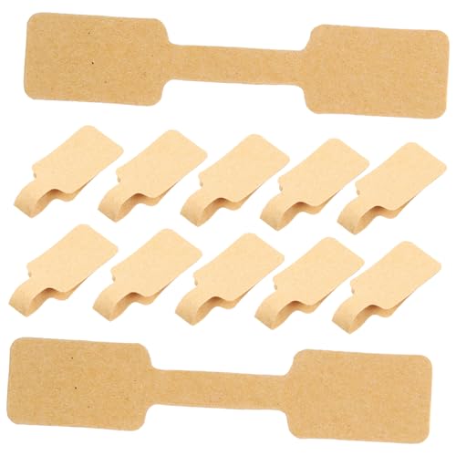 TOGEVAL 100Stücke Selbstklebende Preisschilder Für Schmuck Etikettenaufkleber Für Ohrringe Und Andere Schmuckstücke Aus Kraftpapier Für Preiskennzeichnung TOGEVAL 100Stücke Selbstklebende Preisschilder Für Schmuck Etikettenaufkleber Für Ohrringe Und Andere Schmuckstücke Aus Kraftpapier Für Preiskennzeichnung von TOGEVAL