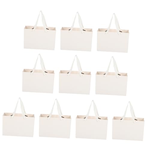 TOGEVAL 10Stücke Geschenktüten aus Papier Papiertüten mit Robuste Einkaufstüten für Party und Umweltfreundliches Kraftpapier Vielseitig Einsetzbar TOGEVAL 10Stücke Geschenktüten aus Papier Papiertüten mit Robuste Einkaufstüten für Party und Umweltfreundliches Kraftpapier Vielseitig Einsetzbar von TOGEVAL