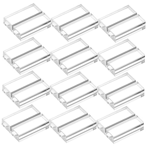 TOGEVAL 12 Stck Tischkartenhalter aus Acryl Transparente Kartenständer für Hochzeiten Restaurants und Veranstaltungen TOGEVAL 12 Stck Tischkartenhalter aus Acryl Transparente Kartenständer für Hochzeiten Restaurants und Veranstaltungen von TOGEVAL