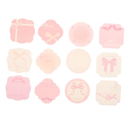 TOGEVAL 12 Stück Selbstklebende Notizzettel mit Schleifen Design Abreißbare Memo Pads für Bücher Markieren Praktische Haftnotizen für Schule Büro und Mädchen Vielseitige Rückstandsfreie TOGEVAL 12 Stück Selbstklebende Notizzettel mit Schleifen Design Abreißbare Memo Pads für Bücher Markieren Praktische Haftnotizen für Schule Büro und Mädchen Vielseitige Rückstandsfreie von TOGEVAL