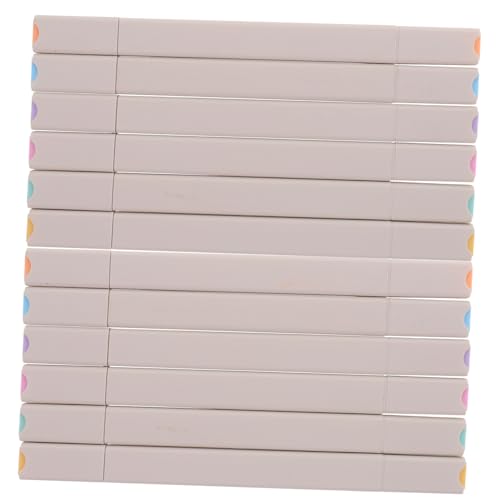 TOGEVAL 12 Stück Teiliges Bunte Marker Stifte mit Doppelspitze Pastellfarbene Textmarker für Schule Scrapbook Studium und Büro Weiche Kante Leuchtende Farben Leicht zu Bedienen Vielseitig TOGEVAL 12 Stück Teiliges Bunte Marker Stifte mit Doppelspitze Pastellfarbene Textmarker für Schule Scrapbook Studium und Büro Weiche Kante Leuchtende Farben Leicht zu Bedienen Vielseitig von TOGEVAL