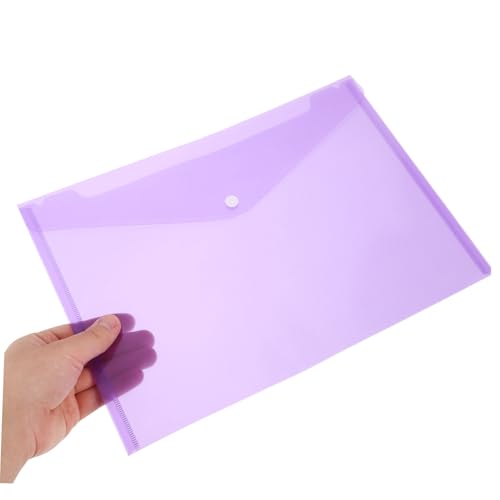 TOGEVAL 12 Stück Teiliges Dokumentenmappe aus Transparentem PP Leicht Reißfest und Wasserabweisend mit Praktischem Druckknopfverschluss zur Sicheren Aufbewahrung und Organisation von TOGEVAL 12 Stück Teiliges Dokumentenmappe aus Transparentem PP Leicht Reißfest und Wasserabweisend mit Praktischem Druckknopfverschluss zur Sicheren Aufbewahrung und Organisation von von TOGEVAL
