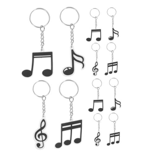 TOGEVAL 12 Stück Teiliges Musiknote Schlüsselanhänger Set Bunte Retro Musikdesigns PVC für Geburtstagsfeiern Partys und Tanzveranstaltungen Musikliebhaber Partydeko TOGEVAL 12 Stück Teiliges Musiknote Schlüsselanhänger Set Bunte Retro Musikdesigns PVC für Geburtstagsfeiern Partys und Tanzveranstaltungen Musikliebhaber Partydeko von TOGEVAL