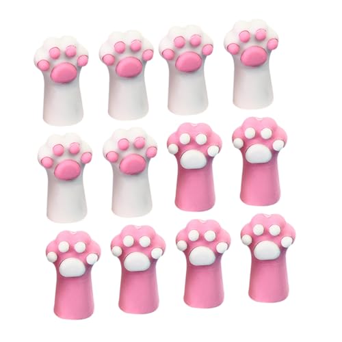 TOGEVAL 12 Stück Teiliges Radiergummis in Niedlicher Katzenpfotenform Weiche und Sichere Gummieraser für Schüler Praktische Schulradierer Buntes Schreibwaren und Schüler Zufällige Farbe TOGEVAL 12 Stück Teiliges Radiergummis in Niedlicher Katzenpfotenform Weiche und Sichere Gummieraser für Schüler Praktische Schulradierer Buntes Schreibwaren und Schüler Zufällige Farbe von TOGEVAL