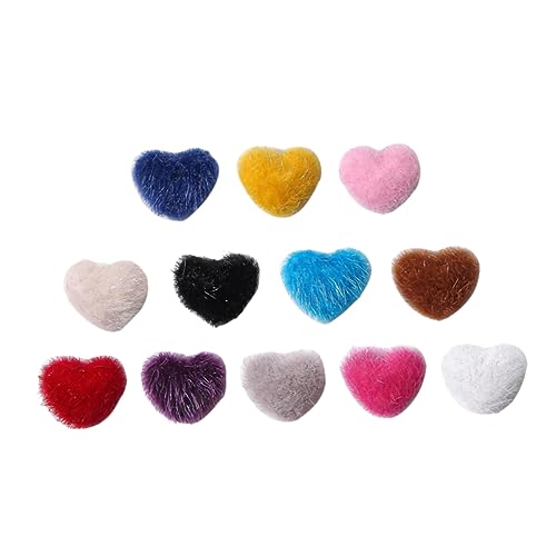 TOGEVAL 12Stücke DIY Nagelkunst Herzförmige Fuzzy Ball Ornamente Dekoratives Maniküre Zubehör für Einzigartige Nageldesigns Vielseitig Einsetzbar für Partys und TOGEVAL 12Stücke DIY Nagelkunst Herzförmige Fuzzy Ball Ornamente Dekoratives Maniküre Zubehör für Einzigartige Nageldesigns Vielseitig Einsetzbar für Partys und von TOGEVAL