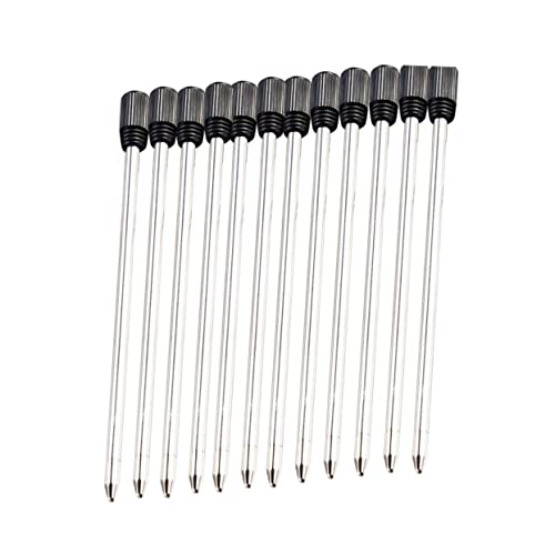 TOGEVAL 12Stücke Kugelschreiberminen für Stift Nachfüllen Schwarze Austauschbare Kugelschreiber Minen für Cross und Andere Marken Zuverlässiges Schreiben TOGEVAL 12Stücke Kugelschreiberminen für Stift Nachfüllen Schwarze Austauschbare Kugelschreiber Minen für Cross und Andere Marken Zuverlässiges Schreiben von TOGEVAL