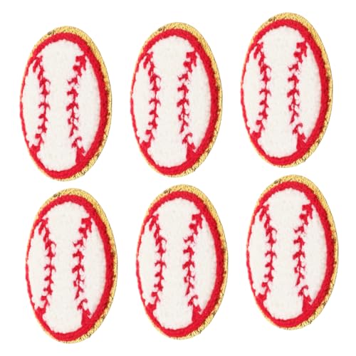 TOGEVAL 15 Stück Stoffflicken Mit Baseball Muster, Hutflicken, Haushalts Mantelflicken, Haushalts Baseballflicken, Kompakte Baseballflicken, Austauschbare Mantelflicken, Baseballflicken TOGEVAL 15 Stück Stoffflicken Mit Baseball Muster, Hutflicken, Haushalts Mantelflicken, Haushalts Baseballflicken, Kompakte Baseballflicken, Austauschbare Mantelflicken, Baseballflicken von TOGEVAL