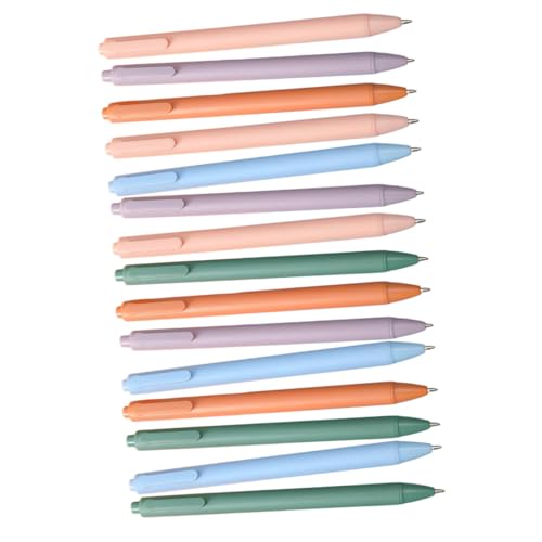 TOGEVAL 15 Stück Teiliges Pastell Press Gel Ink Pen Einziehbare Kugelschreiber mit Glatter Tinte für Büro Schule Studium und Unterschriften Farben Je Praktische Schreibstifte für Notizen TOGEVAL 15 Stück Teiliges Pastell Press Gel Ink Pen Einziehbare Kugelschreiber mit Glatter Tinte für Büro Schule Studium und Unterschriften Farben Je Praktische Schreibstifte für Notizen von TOGEVAL