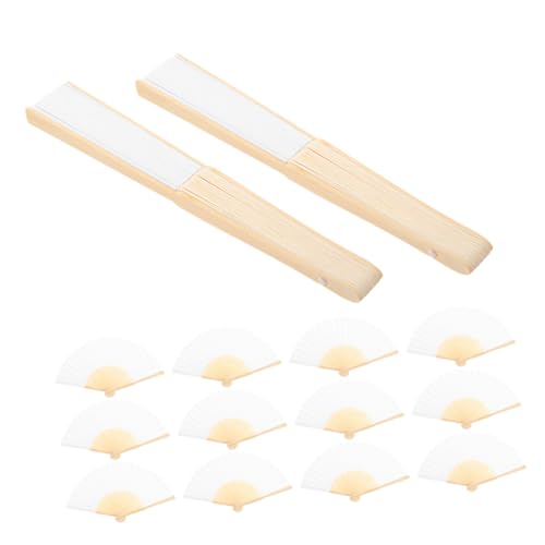 TOGEVAL 15 Stück Teiliges Weiße Papierfaltfächer zum Selbstgestalten Faltbare Handfächer aus Papier für Hochzeitsfeiern Sommerpartys DIY Dekoration Leicht Tragbar und Vielseitig Einsetzbar TOGEVAL 15 Stück Teiliges Weiße Papierfaltfächer zum Selbstgestalten Faltbare Handfächer aus Papier für Hochzeitsfeiern Sommerpartys DIY Dekoration Leicht Tragbar und Vielseitig Einsetzbar von TOGEVAL
