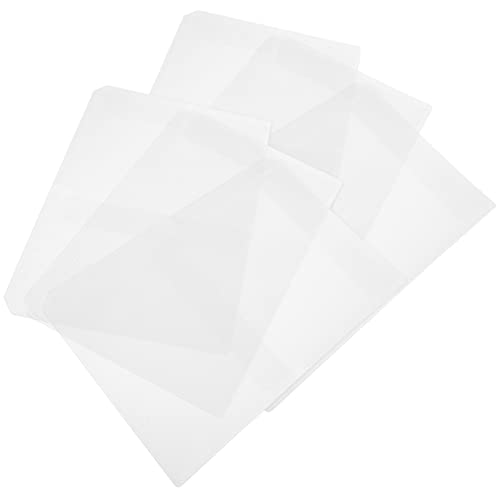 TOGEVAL 15 Stück Teiliges von Wasserdichten PVC Binder Taschen Transparenten Dokumententaschen für Belege Tickets und Lose für Aufbewahrung von Unterlagen von TOGEVAL