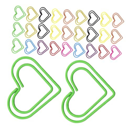 TOGEVAL 150 Stück Herzförmige Büroklammern Kleine Bunte Metallclips Kreative Papierclips Für Büro Schule Memo Dokumentenorganisation Und Lesezeichen Nutzung TOGEVAL 150 Stück Herzförmige Büroklammern Kleine Bunte Metallclips Kreative Papierclips Für Büro Schule Memo Dokumentenorganisation Und Lesezeichen Nutzung von TOGEVAL
