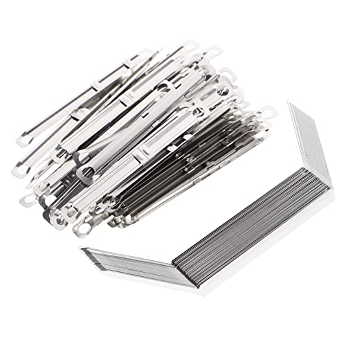 TOGEVAL 150 Stück Metall Binder Clips Praktische Büroklammern Flexible Heftmechanik für Schule und Büro Silber pro Box Boxen TOGEVAL 150 Stück Metall Binder Clips Praktische Büroklammern Flexible Heftmechanik für Schule und Büro Silber pro Box Boxen von TOGEVAL