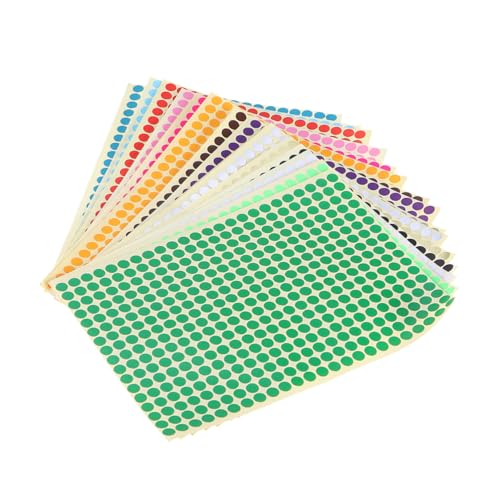 TOGEVAL 16 Stück Teiliges Klebepunkte Farbige Aufkleber für Büro Klassenzimmer Organisation und DIY Selbstklebend Beschriftbar Vielseitige Markierungsetiketten TOGEVAL 16 Stück Teiliges Klebepunkte Farbige Aufkleber für Büro Klassenzimmer Organisation und DIY Selbstklebend Beschriftbar Vielseitige Markierungsetiketten von TOGEVAL
