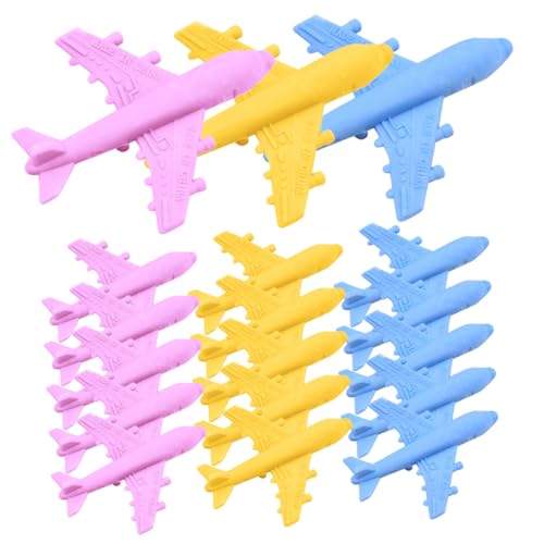TOGEVAL 18 Stück Teiliges Flugzeug Radiergummis Cooles Schulmaterial für Belohnungen für Geburtstagsfeiern Designs Kreativität und Geschicklichkeit Zufällige Farbe TOGEVAL 18 Stück Teiliges Flugzeug Radiergummis Cooles Schulmaterial für Belohnungen für Geburtstagsfeiern Designs Kreativität und Geschicklichkeit Zufällige Farbe von TOGEVAL