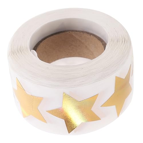 TOGEVAL 1Rolle Dekorative Siegelaufkleber Sternförmige Selbstklebende Sticker für und Partys Bunten für Kreative Bastelprojekte und Geschäftsbedarf TOGEVAL 1Rolle Dekorative Siegelaufkleber Sternförmige Selbstklebende Sticker für und Partys Bunten für Kreative Bastelprojekte und Geschäftsbedarf von TOGEVAL