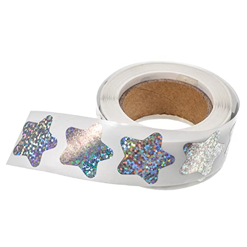 TOGEVAL 1Rolle Selbstklebende Glitzer Sterne Aufkleber Holografische Dekorationsaufkleber für DIY und Partys und Leicht Abziehbar für Kreative TOGEVAL 1Rolle Selbstklebende Glitzer Sterne Aufkleber Holografische Dekorationsaufkleber für DIY und Partys und Leicht Abziehbar für Kreative von TOGEVAL