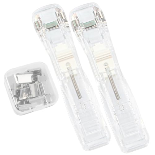 TOGEVAL 1Satz Dokumenten Hefter Transparent Büroartikel zur Papierlosen Bindung mit Clips für Einfache Organisation von Notizen Berichten und Präsentationen TOGEVAL 1Satz Dokumenten Hefter Transparent Büroartikel zur Papierlosen Bindung mit Clips für Einfache Organisation von Notizen Berichten und Präsentationen von TOGEVAL