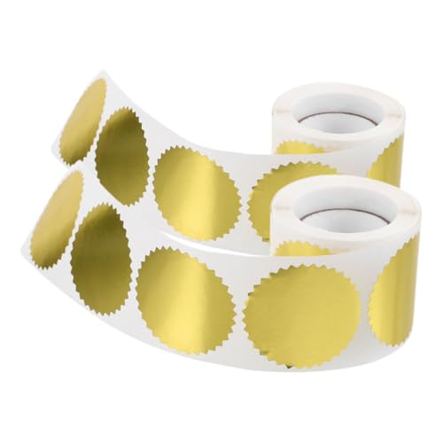 TOGEVAL 2 Rollen Präge siegel Aufkleber Silberne Medaillen Sticker Selbstklebend Dekorativ für Zertifikate Diplome Abschlussfeiern Einfach Anzubringen für Schule Büro Party TOGEVAL 2 Rollen Präge siegel Aufkleber Silberne Medaillen Sticker Selbstklebend Dekorativ für Zertifikate Diplome Abschlussfeiern Einfach Anzubringen für Schule Büro Party von TOGEVAL